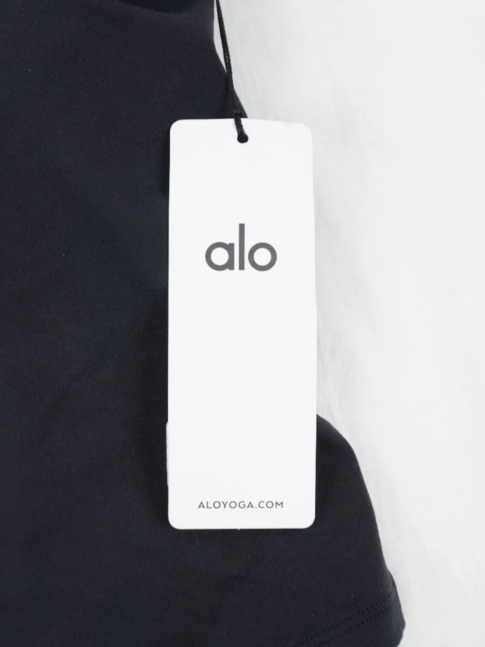 Alo Yoga Airbrush Refined Bra Tank Top In Black - Women's Size Large - NWT